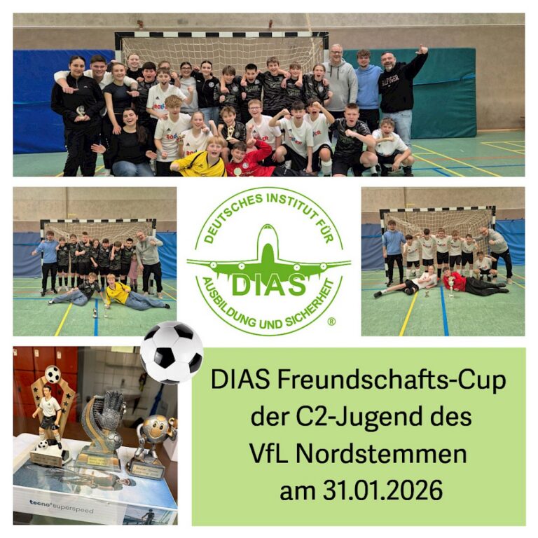 Erfolgreicher 1. DIAS Freundschafts-Cup der C2-Jugend